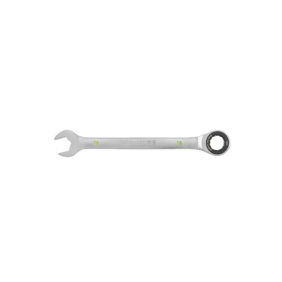 12 PT 16mm 180P Ratcheting Combination Wrench