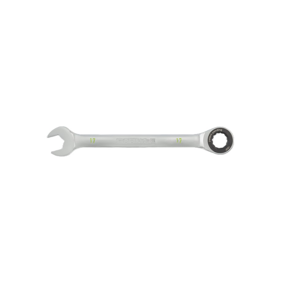 12 PT 17mm 180P Ratcheting Combination Wrench