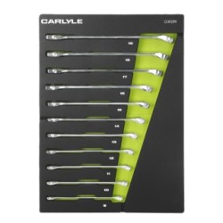 11 PC Metric 12 PT Combination Wrench Set 9 to 19mm