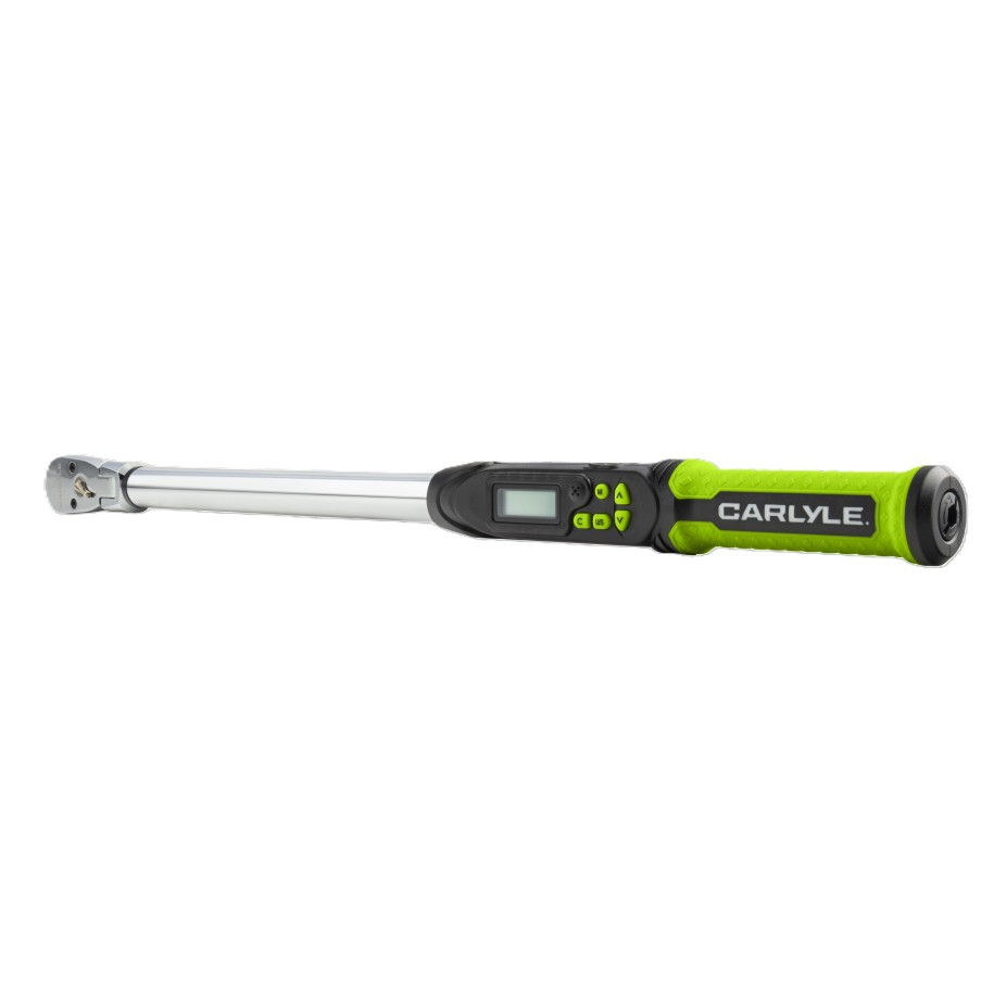 1/2in Drive Digital Flex Head Torque Wrench with Angle Indicator