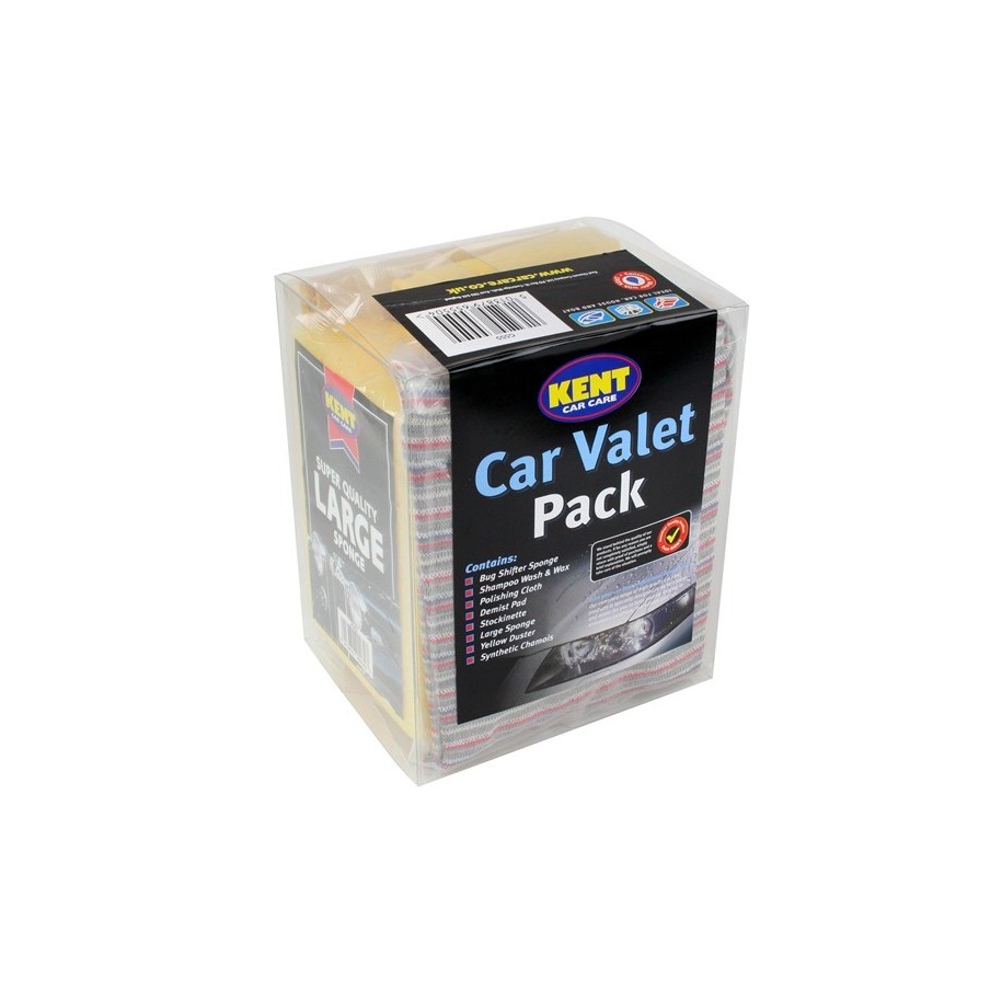 Car Valet Pack - 8 Piece Set