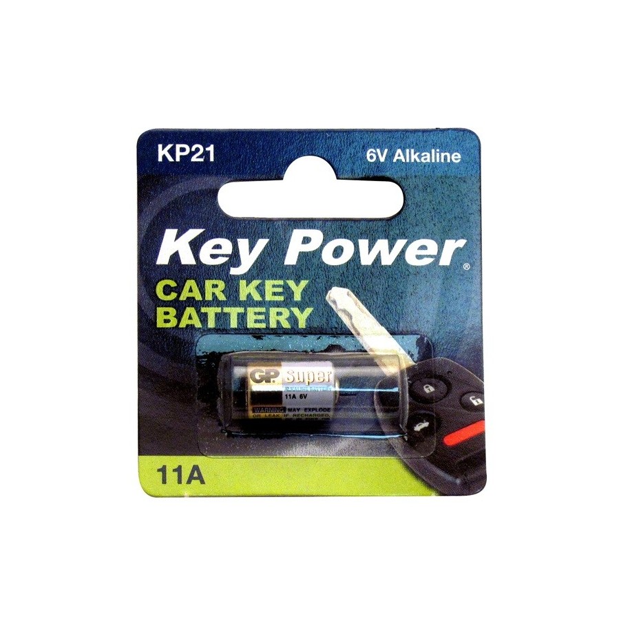Coin Cell Battery 11A - Alkaline 6V Pack of 1