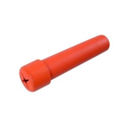 Cable End Shroud with Grip Collar - 15mm