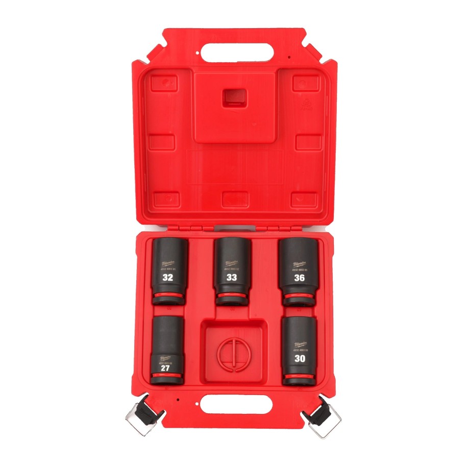 3/4IN SOCKET SET DEEP-5PCS