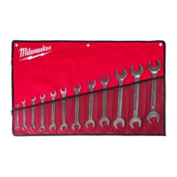 DOUBLE OPEN END SPANNER SET - 12PC