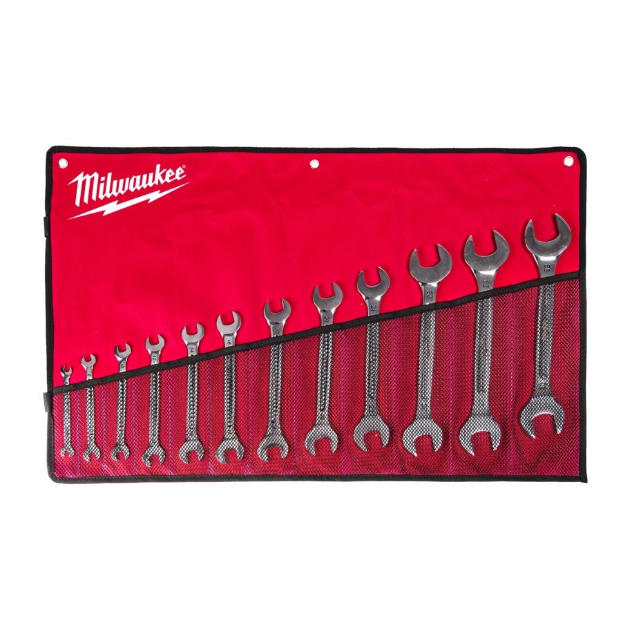 DOUBLE OPEN END SPANNER SET - 12PC