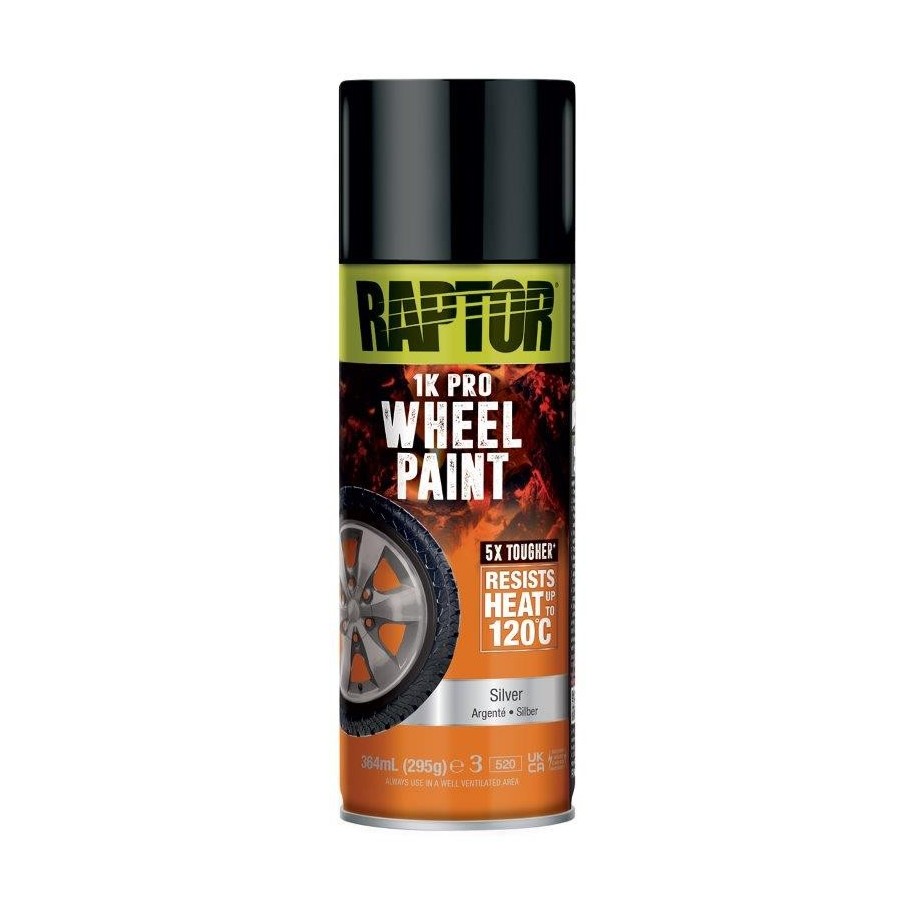 Raptor Wheel Paint Silver 378ml