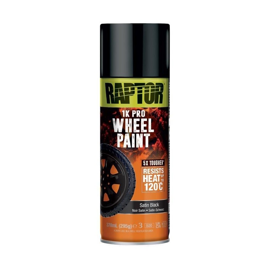 Raptor Wheel PaintSatin Black 378ml