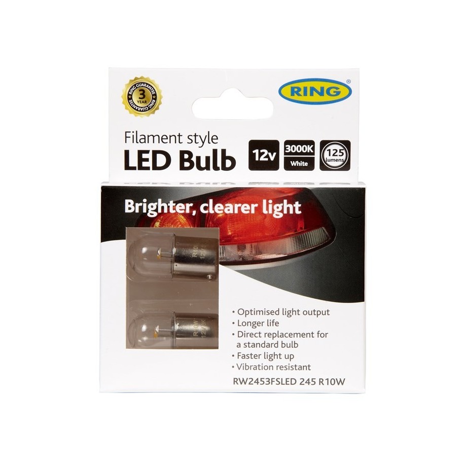 Filament Style LED - R10W 12V - 3000K