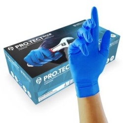 Unigloves Blue Heavy Duty extra strong 9n Nitrile Gloves - Extra Large