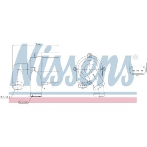 Auxiliary Pump - Nissens 831072