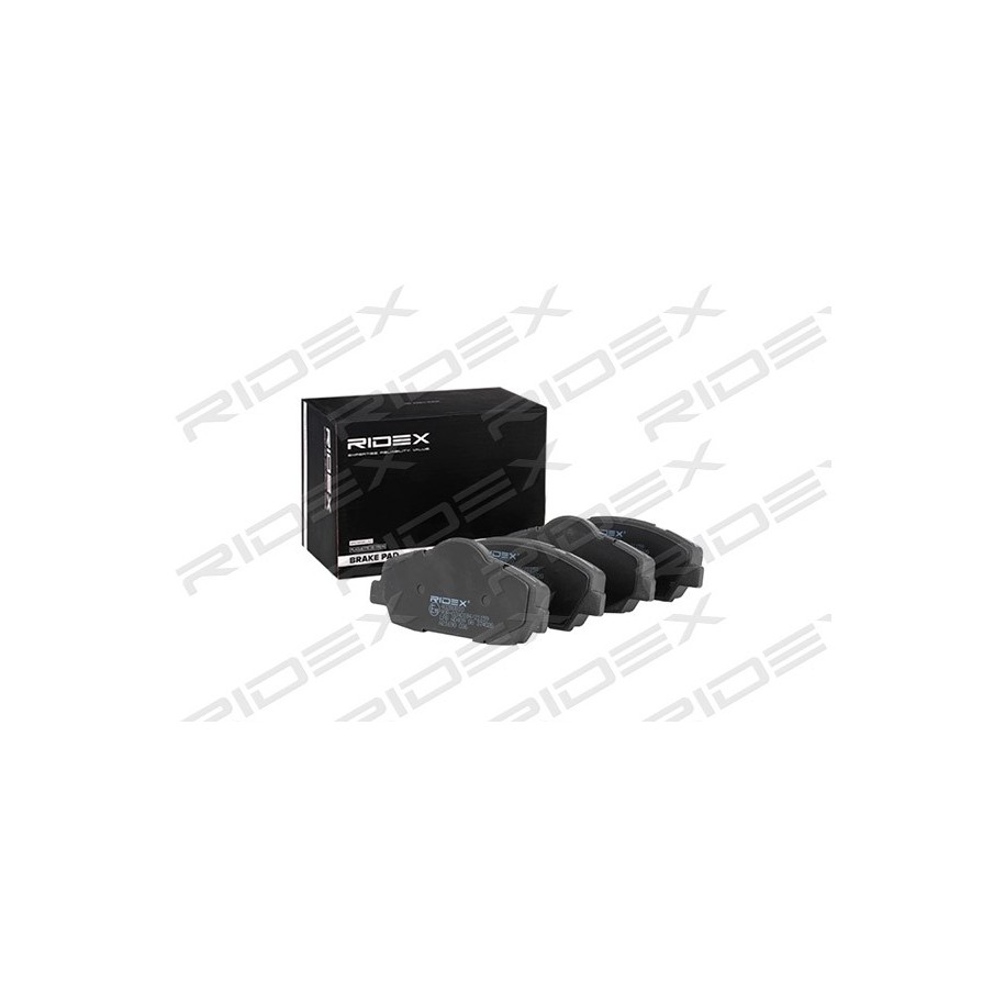 Brake Pad Set - RIDEX 402B0810
