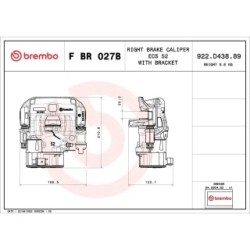 BREMBO Brake Caliper Pair for IVECO DAILY