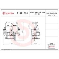 BREMBO Brake Caliper Pair for IVECO DAILY