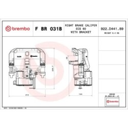 BREMBO Brake Caliper Pair for IVECO DAILY