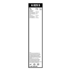 Wiper Blade BOSCH 3397009825 for MERCEDES C-CLASS CLS E-CLASS