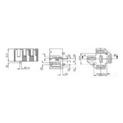 Plug Housing BOSCH 3334485010
