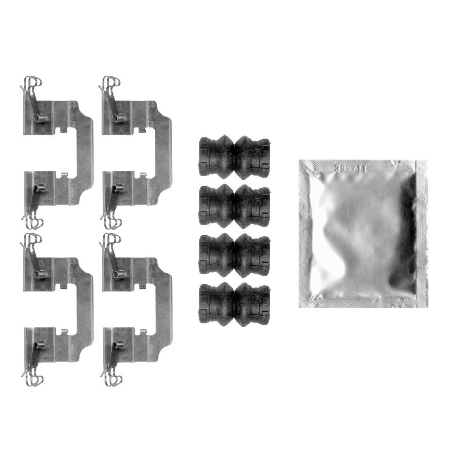 Brake Pad Accessory Kit BOSCH 1987474768 for DACIA RENAULT