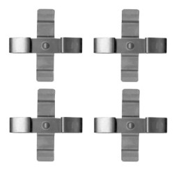 Brake Pad Accessory Kit BOSCH 1987474764 for AUDI PORSCHE VW
