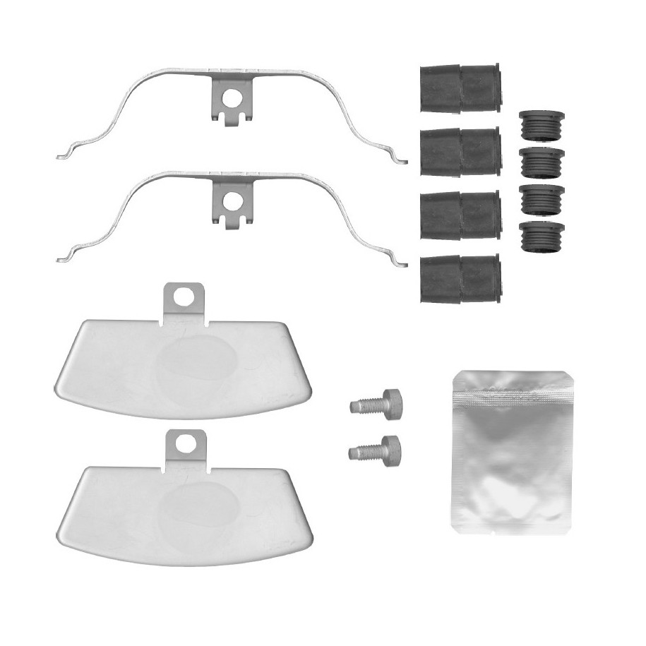 Brake Pad Accessory Kit BOSCH 1987474758 for AUDI A6 A7 A8