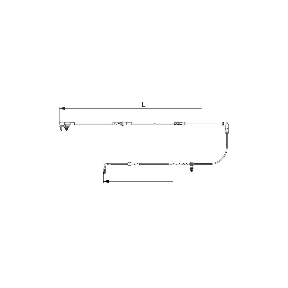 Brake Pad Sensor BOSCH 1987473628 for LAND ROVER RANGE ROVER