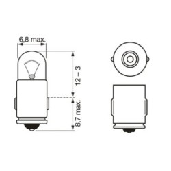 Bulb BOSCH 1987302519