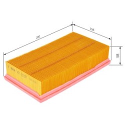 Air Filter BOSCH 1457433577 for RENAULT AVANTIME ESPACE