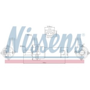 Auxiliary Pump - Nissens 831052