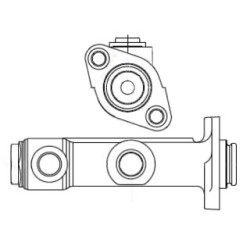 Clutch Master Cylinder BOSCH 0986486000 for LADA OE 21011602610