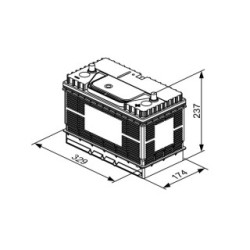 Starter Battery BOSCH 0092T30520