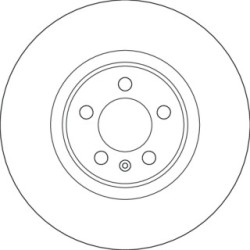 Buy Brake Disc TRW DF6797S for AUDI A1 2Q0615301J