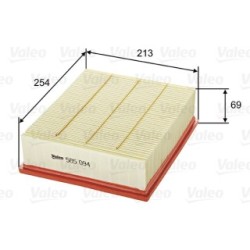 Buy Air Filter VALEO 585094 for AUDI SKODA VW 059133843