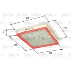Buy Air Filter VALEO 585174 for VAUXHALL 834281