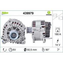 Alternator VALEO 439979 for VW CALIFORNIA MULTIVAN TRANSPORTER