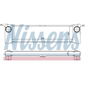 Charge Air Cooling Heat Exchanger - Nissens 96729