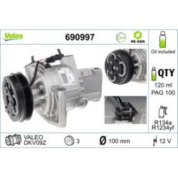 AC Compressor VALEO 690997 for DACIA NISSAN LOGAN SANDERO MICRA