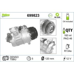 Buy AC Compressor VALEO 699823 for BMW 6904014