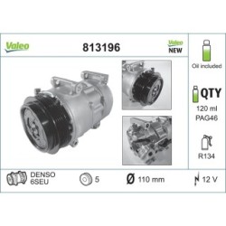 AC Compressor VALEO 813196 for MERCEDES A-CLASS B-CLASS C-CLASS