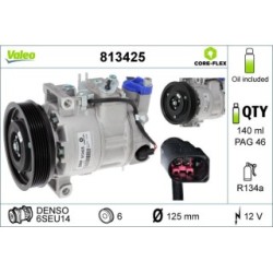 Buy AC Compressor VALEO 813425 for AUDI 4F0260805AB