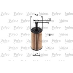 Buy Oil Filter VALEO 586509 for CITROEN PEUGEOT 1109AN