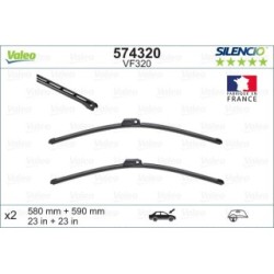 Buy Wiper Blade VALEO 574320 for AUDI A8 4E0998002