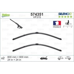 Wiper Blade VALEO 574351 for VW CALIFORNIA MULTIVAN TRANSPORTER