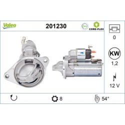Buy Starter Motor VALEO 201230 for FORD 1776538