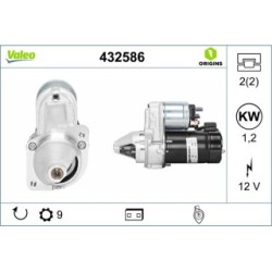 Buy Starter Motor VALEO 432586 for BMW R 1243181