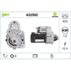 Buy Starter Motor VALEO 432592 for MASERATI BITURBO