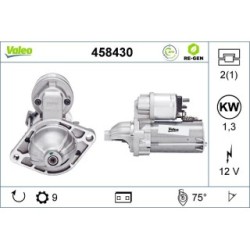 Buy Starter Motor VALEO 458430