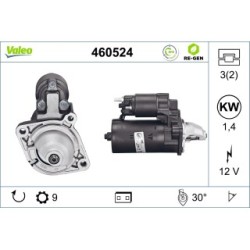 Buy Starter Motor VALEO 460524 for BMW 1354823