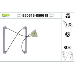 Window Regulator VALEO 850618 for AUDI A3 OE 8P4837461A
