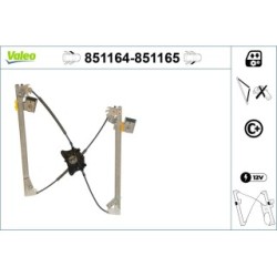 Window Regulator VALEO 851164 for MERCEDES A-CLASS, B-CLASS