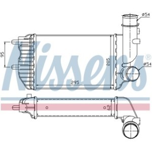 Charge Air Cooling Heat Exchanger - Nissens 96889